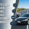 What to Look for When Choosing a Reliable Long Distance Car Service