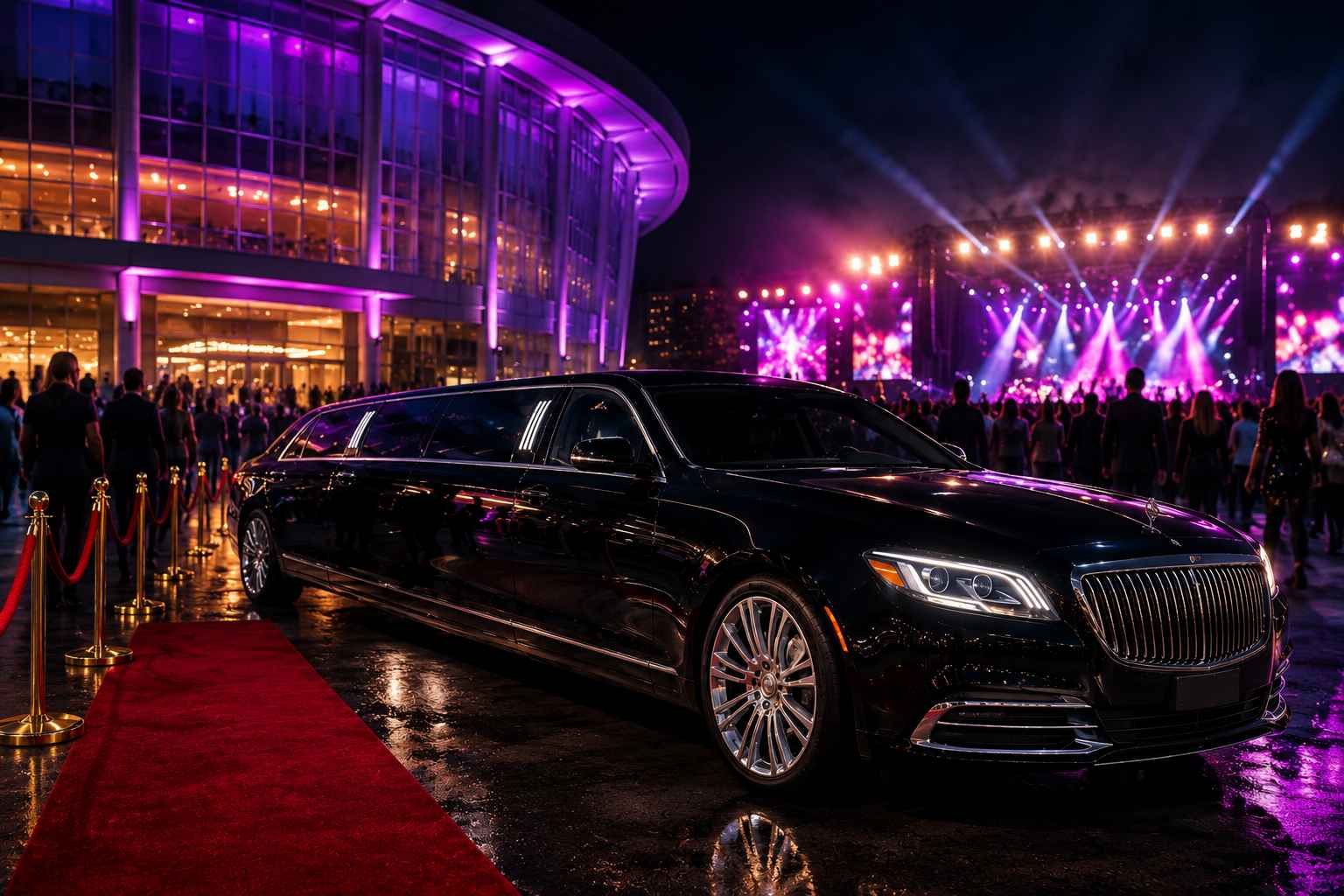 Concert Limo Service: Travel Like a VIP to Your Favorite Events