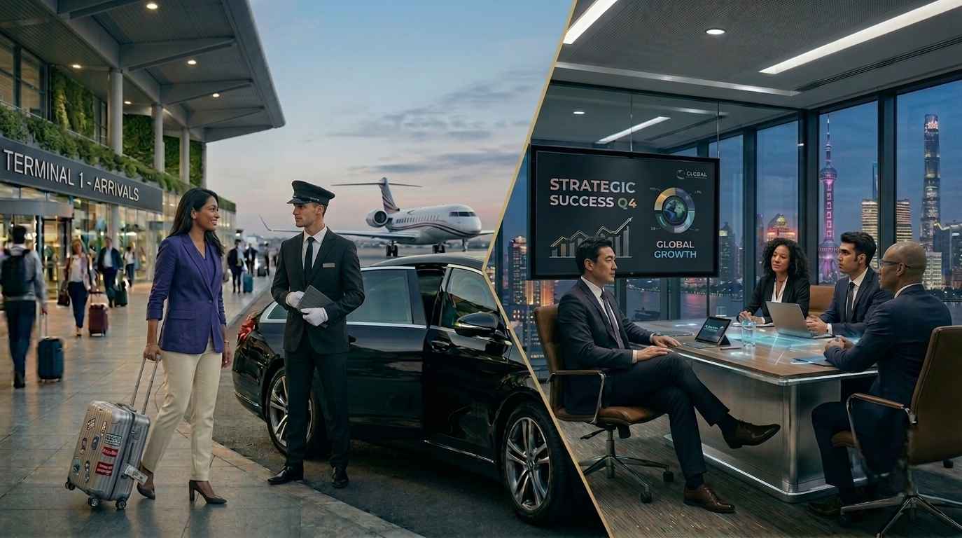 From Airport to Boardroom: How Global Limo Services Support Business Success