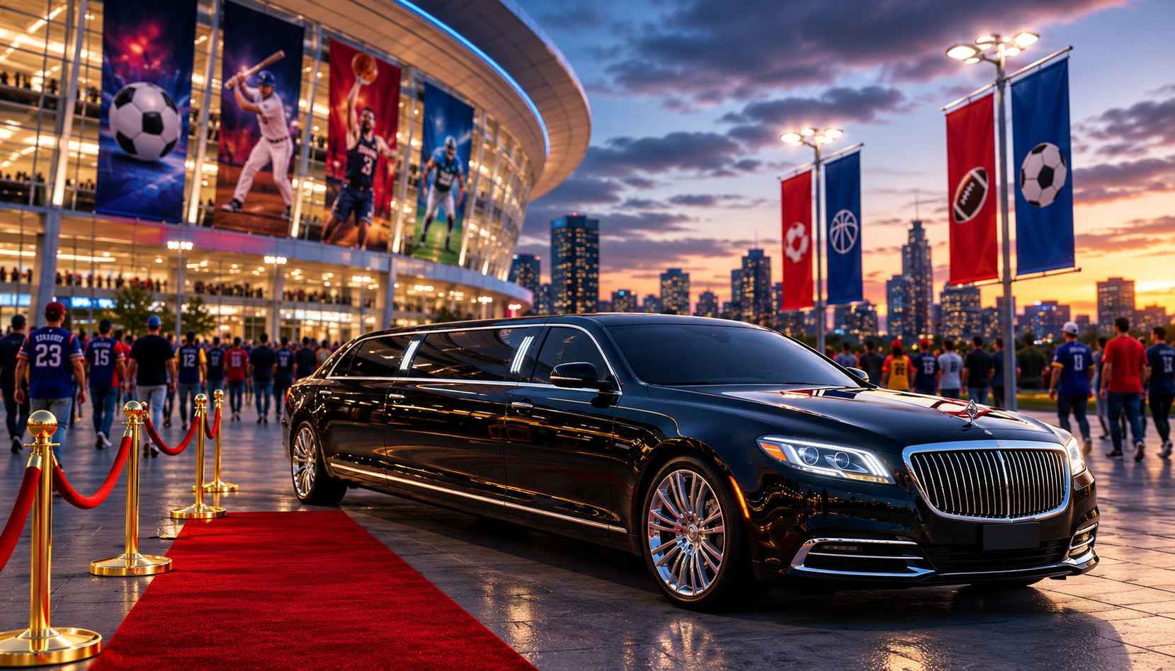 sports event limo service