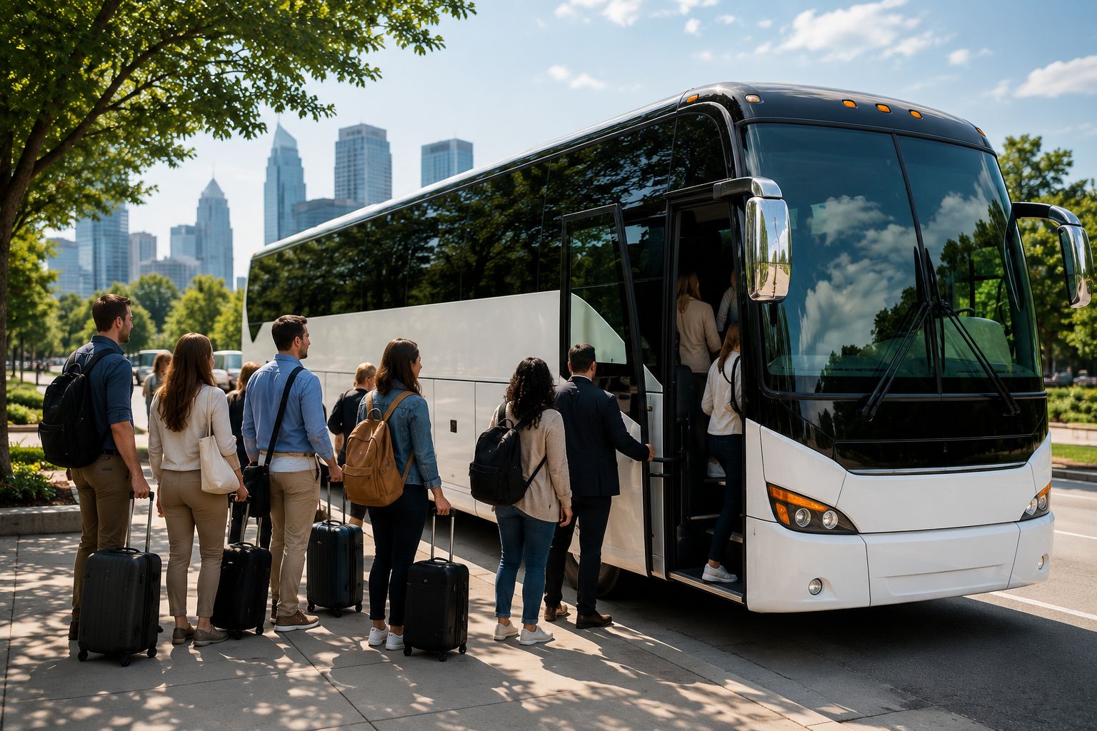 charter bus rental